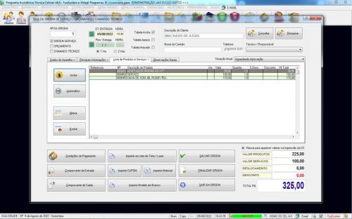 Programa Assistência Técnica Celular Os Vendas Estoque e Financeiro v4.0 - Fpqsystem 623100 Programa Assistência Técnica Celular Os Vendas Estoque e Financeiro v4.0 - Fpqsystem 623100
