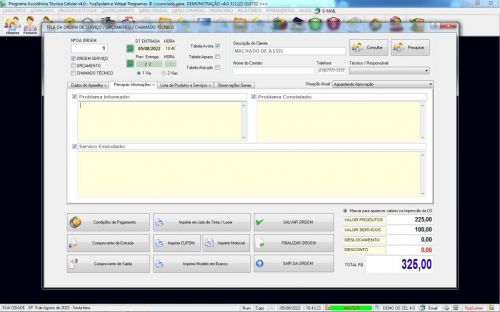 Programa Assistência Técnica Celular Os Vendas Estoque e Financeiro v4.0 - Fpqsystem 623101 Programa Assistência Técnica Celular Os Vendas Estoque e Financeiro v4.0 - Fpqsystem 623101