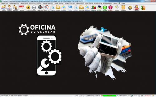 Programa Assistência Técnica Celular Os Vendas Estoque e Financeiro v5.0 Plus - Fpqsystem 623109 Programa Assistência Técnica Celular Os Vendas Estoque e Financeiro v5.0 Plus - Fpqsystem 623109
