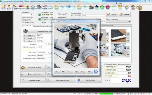 Programa Assistência Técnica Celular Os Vendas Estoque e Financeiro v5.0 Plus - Fpqsystem 623114 Programa Assistência Técnica Celular Os Vendas Estoque e Financeiro v5.0 Plus - Fpqsystem 623114