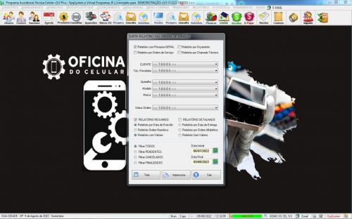 Programa Assistência Técnica Celular Os Vendas Estoque e Financeiro v5.0 Plus - Fpqsystem 623117 Programa Assistência Técnica Celular Os Vendas Estoque e Financeiro v5.0 Plus - Fpqsystem 623117