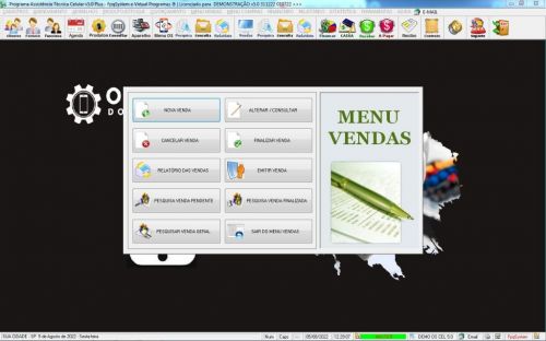 Programa Assistência Técnica Celular Os Vendas Estoque e Financeiro v5.0 Plus - Fpqsystem 623119 Programa Assistência Técnica Celular Os Vendas Estoque e Financeiro v5.0 Plus - Fpqsystem 623119