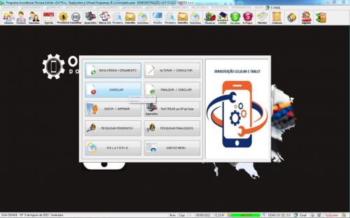 Programa Assistência Técnica Celular Os Vendas Estoque e Financeiro v5.0 Plus - Fpqsystem 623121 Programa Assistência Técnica Celular Os Vendas Estoque e Financeiro v5.0 Plus - Fpqsystem 623121