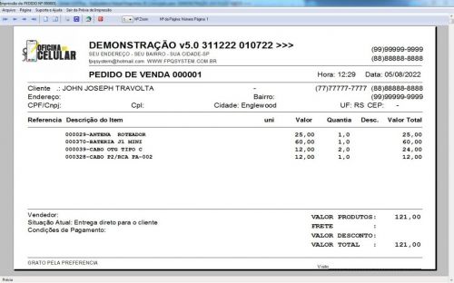 Programa Assistência Técnica Celular Os Vendas Estoque e Financeiro v5.0 Plus - Fpqsystem 623124 Programa Assistência Técnica Celular Os Vendas Estoque e Financeiro v5.0 Plus - Fpqsystem 623124