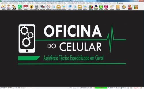 Programa Assistência Técnica Celular Vendas Estoque e Financeiro v6.0 Plus Whatsapp - Fpqsystem 623129 Programa Assistência Técnica Celular Vendas Estoque e Financeiro v6.0 Plus Whatsapp - Fpqsystem 623129