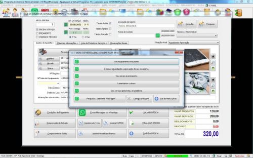Programa Assistência Técnica Celular Vendas Estoque e Financeiro v7.0 Plus Whatzapp - Fpqsystem 623147 Programa Assistência Técnica Celular Vendas Estoque e Financeiro v7.0 Plus Whatzapp - Fpqsystem 623147