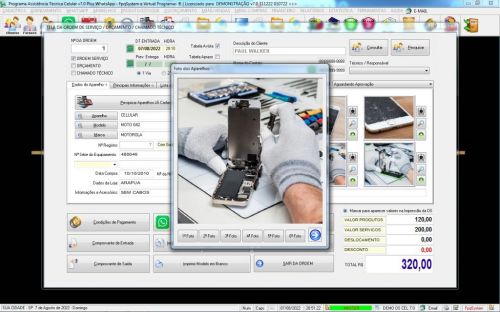 Programa Assistência Técnica Celular Vendas Estoque e Financeiro v7.0 Plus Whatzapp - Fpqsystem 623154 Programa Assistência Técnica Celular Vendas Estoque e Financeiro v7.0 Plus Whatzapp - Fpqsystem 623154