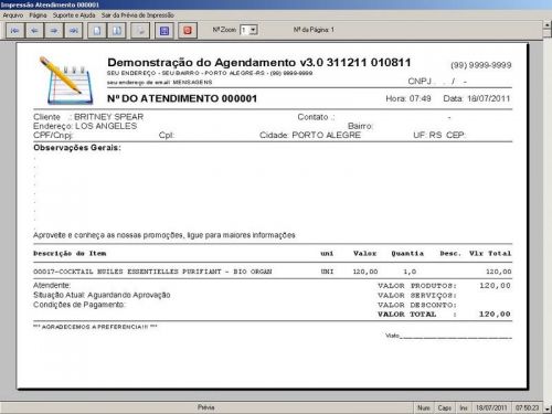 Programa Cadastro de Clientes Agendamento e Financeiro v3.0 - Fpqsystem 657625