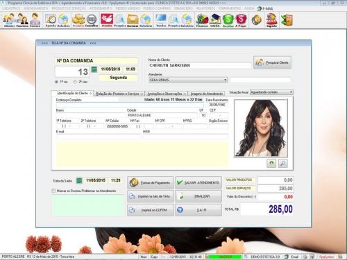 Programa Clínica de Estética e Spa Agendamento Vendas e Financeiro v3.0 - Fpqsystem 657353