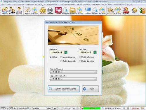 Programa Clinica de Estética e Spa com Agendamento e Vendas v2.0 - Fpqsystem 657343