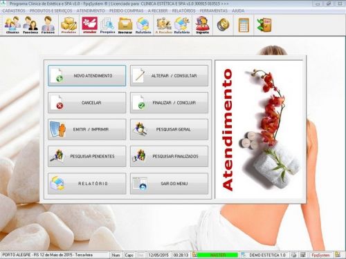 Programa Clinica de Estética e Spa com Produtos v1.0 - Fpqsystem 657310