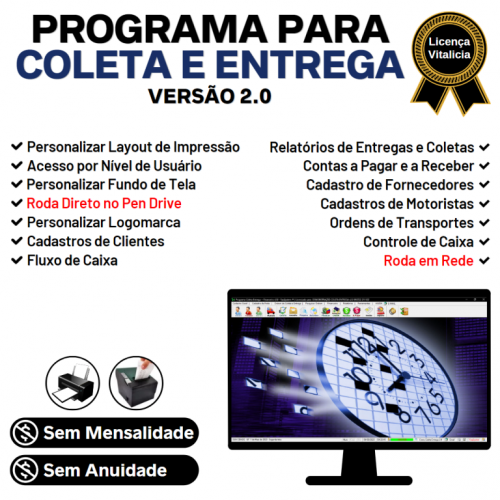 Programa Coleta e Entrega  Financeiro v2.0 Fpqsystem 718795