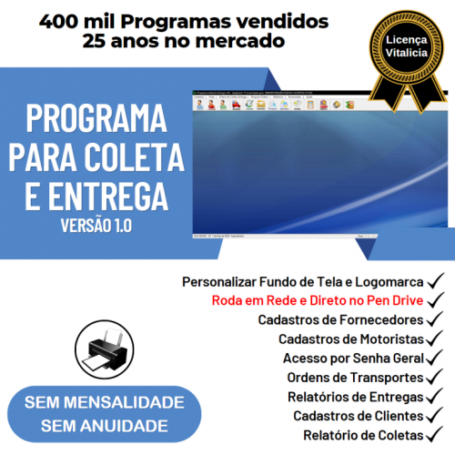 Programa Coleta e Entrega v1.0 - Fpqsystem 718790