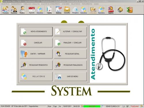 Programa Consultório Clinica Médica com Agendamento v2.0 - Fpqsystem 657635