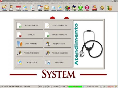 Programa Consultório e Clinica Médica com Agendamento e Financeiro v3.0 - Fpqsystem 657640