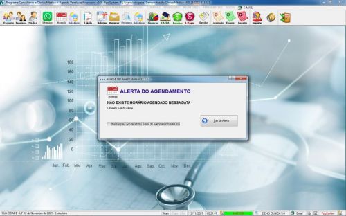Programa Consultório e Clinica Médica com Agendamento Vendas e Financeiro v5.0 Plus  Whatsapp - Fpqsystem 598268