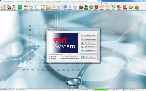 Programa Consultório e Clinica Médica com Agendamento Vendas e Financeiro v5.0 Plus  Whatsapp - Fpqsystem 598280