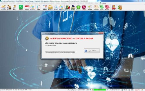 Programa Consultório e Clinica Médica com Agendamento Vendas e Financeiro v6.0 Plus  Whatsapp - Fpqsystem 598286