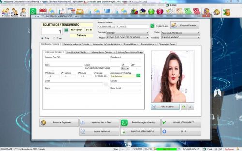 Programa Consultório e Clinica Médica com Agendamento Vendas e Financeiro v6.0 Plus  Whatsapp - Fpqsystem 598287