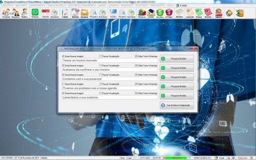 Programa Consultório e Clinica Médica com Agendamento Vendas e Financeiro v6.0 Plus  Whatsapp - Fpqsystem 598292