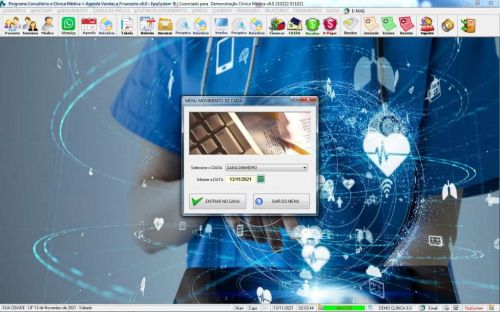 Programa Consultório e Clinica Médica com Agendamento Vendas e Financeiro v6.0 Plus  Whatsapp - Fpqsystem 598297