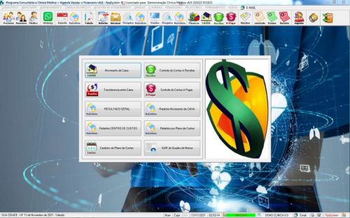 Programa Consultório e Clinica Médica com Agendamento Vendas e Financeiro v6.0 Plus  Whatsapp - Fpqsystem 598298
