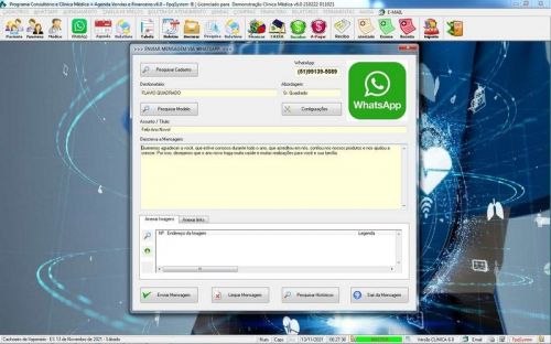 Programa Consultório e Clinica Médica com Agendamento Vendas e Financeiro v6.0 Whatsapp via Atendimento - Fpqsystem 657677
