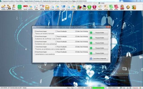 Programa Consultório e Clinica Médica com Agendamento Vendas e Financeiro v6.0 Whatsapp via Atendimento - Fpqsystem 657692