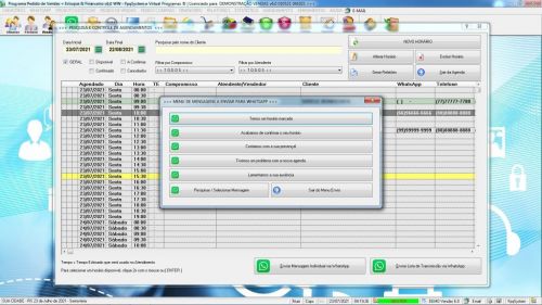 Programa Controle de Estoque Pedido de Vendas e Financeiro v6.0 Plus Whatsapp - Fpqsystem 598189
