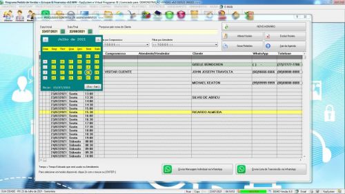 Programa Controle de Estoque Pedido de Vendas e Financeiro v6.0 Plus Whatsapp - Fpqsystem 598190