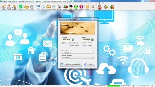 Programa Controle de Estoque Pedido de Vendas e Financeiro v6.0 Plus Whatsapp - Fpqsystem 598199