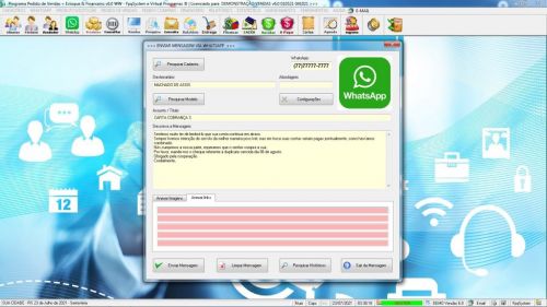 Programa Controle de Estoque Pedido de Vendas e Financeiro v6.0 Plus  Whatsapp - Fpqsystem 598202