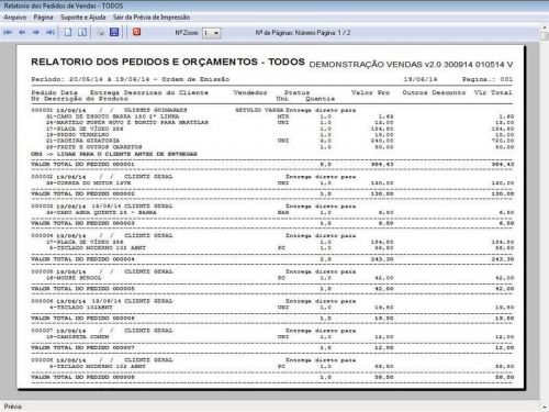 Programa Controle de Estoque Pedido de Vendas Financeiro v2.0 - Fpqsystem 653911