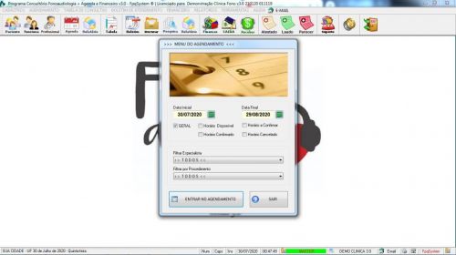 Programa Gerenciar Clinica Fonoaudióloga com Agendamento  Financeiro v3.0 Plus - Fpqsystem 579954