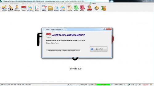 Programa Gerenciar Clinica Fonoaudióloga com Agendamento v2.0 - Fpqsystem 579925