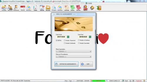 Programa Gerenciar Clinica Fonoaudióloga com Agendamento v2.0 - Fpqsystem 579937