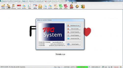 Programa Gerenciar Clinica Fonoaudióloga com Agendamento v2.0 - Fpqsystem 579943