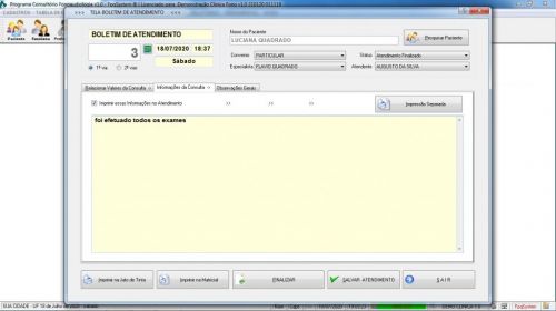 Programa Gerenciar Clinica Fonoaudióloga v1.0 - Fpqsystem 579918