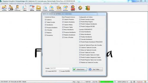 Programa Gerenciar Clinica Fonoaudióloga v1.0 - Fpqsystem 579920