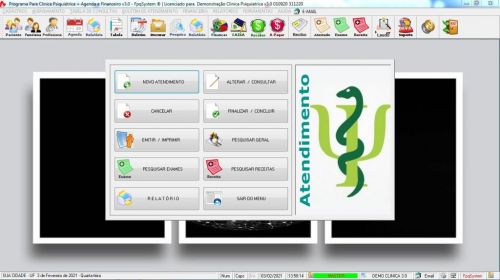 Programa Gerenciar Clinica Psiquiátrica Financeiro v3.0 Plus - Fpqsystem 578055