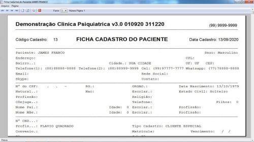 Programa Gerenciar Clinica Psiquiátrica Financeiro v3.0 Plus - Fpqsystem 578062