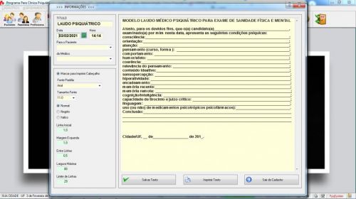 Programa Gerenciar Clinica Psiquiatrica  Financeiro v3.0 Plus - Fpqsystem 578070