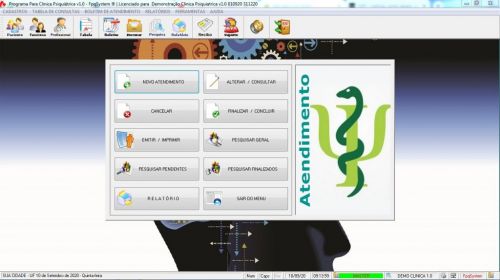 Programa Gerenciar Clinica Psiquiatrica v1.0 - Fpqsystem 578026