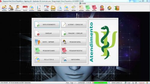 Programa Gerenciar Clinica Psiquiatrica v2.0 - Fpqsystem 578035
