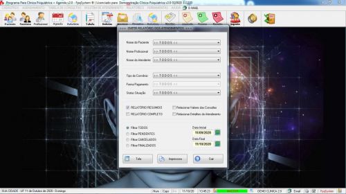 Programa Gerenciar Clinica Psiquiatrica v2.0 - Fpqsystem 578049