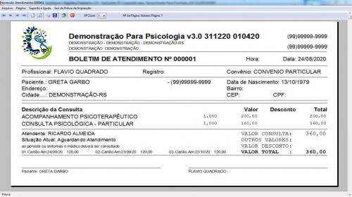 Programa Gerenciar Consultório Psicológico  Financeiro v3.0 Plus - Fpqsystem 578002