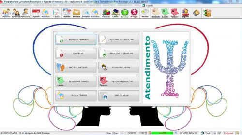 Programa Gerenciar Consultório Psicológico  Financeiro v3.0 Plus - Fpqsystem 578006