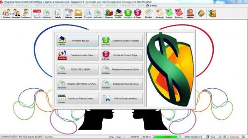 Programa Gerenciar Consultório Psicológico  Financeiro v3.0 Plus - Fpqsystem 578008