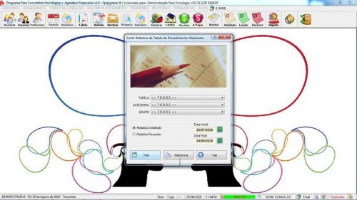 Programa Gerenciar Consultório Psicológico  Financeiro v3.0 Plus - Fpqsystem 578012