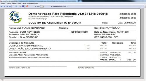 Programa Gerenciar Consultório Psicológico v1.0 - Fpqsystem 577964